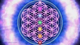 432 Hz Flower of Life Meditation | 3 Hz Binaural Beats | Deep Sleep Meditation to Reset All Chakras