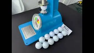 PGA Tour Pros Discover the Rimac Golf Ball Compression Testing Machine on the Practice Range