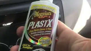 Does Meguiar’s Plastx plastic cleaner work on car interior scratches? #foryou #cartips