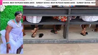 MRS. COMFORT SIMPSON ALSO KNOWN AS B.O.G/MAMA AKOS .SUNDAY THANKS GIVING