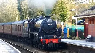 LMS Black 5 45212 thunders up Wilmcote Bank - The Stratford Flyer - 08/03/25 - 4K