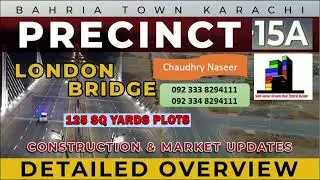 Construction update, Precinct 15A, Bahria Town Karachi