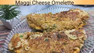 MAGGI CHEESE OMELETTE Recipe // Easy Maggi Recipe // EGG CHEESE MAGGI // Cooking by Aneela.