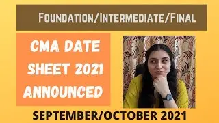 ICMAI Important Announcement - Exams Dates & Mode of Exam Announced - Timestamped