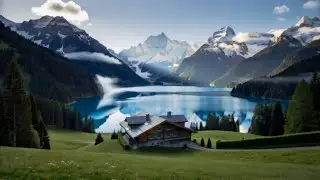 Swiss Alps Calm Ambient Music