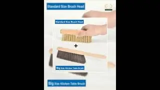 🍕 Professional Pizza Oven Copper Brush Scraper with 21 Inch Aluminium Handle 🍖