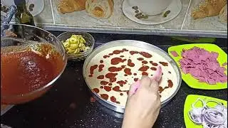 البيتزا السائله بتكات بسيطة حلوة حلاوة إمممم روعة 😋 