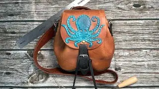 Hand Crafting The 90k Ladies Leather Shoulder Bag - In The Studio With Revolution Artworks