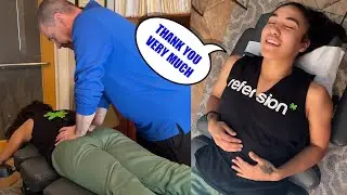 Her HEADACHE Disappeared After These  CRACKS 🔥 | Chiropractic Adjustment For Headaches