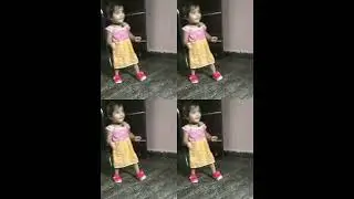 My cute Minnu walking for the first time video🤩#precious moments #