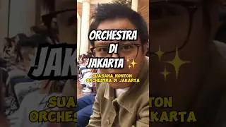 Nonton orchestra di Jakarta. #orchestra #aulasimfoniajakarta #music
