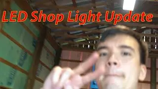 Car Shop Upgrade | Installing Bright LED Shop Lights in My New Garage