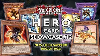 YU-GI-OH! HERO CARD SHOWCASE #12 | Обзор новых карт поддержки HERO 2025 года!