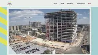 Tysons The Boro Site Phase I Brief Timelapse around 2018