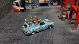 Custom Hotwheels VW squareback