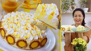 A MELHOR TORTA DE MARACUJÁ QUE EU JÁ EXPERIMENTEI | SIMPLES E MUITO LEVE - Dika da Naka