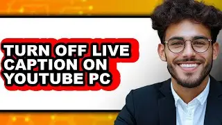How to Turn Off Live Caption on Youtube Pc - Step by Step