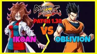 DBFZ NEW PATCH 1.38 - IKOAN vs OBLIVION (Jiren, Labcoat 21, Gotenks vs Gogeta 4, Janemba, A. Gohan)