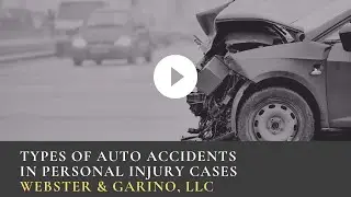 Types of Auto Accidents Involved in Personal Injury Cases | Personal Injury Lawyer in Indiana