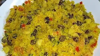 Farofa Deliciosa! Sem bacon, sem PORCO. Farofa de Natal com frango. Maravilhosa, f&aacute;cil de fazer!