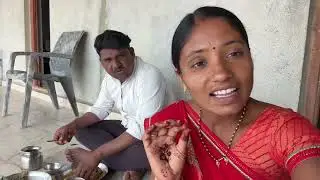 नवरा माझ्यावर अचानक चिडला जेवत ताट फेकून हाणलं ।लोकांच नवर किती माया लावतात बायकोला 😭#गावठीपुनम 
