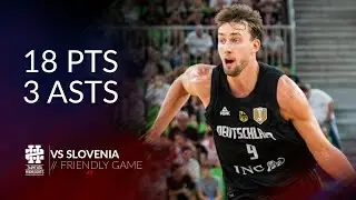 Franz Wagner 18 pts 3 asts vs Slovenia Friendly Game