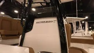 SEA HUNT ULTRA 239 WALKTHROUGH 2022 &ndash; MARINE CONNECTION _ FORT LAUDERDALE BOAT SHOW 2022