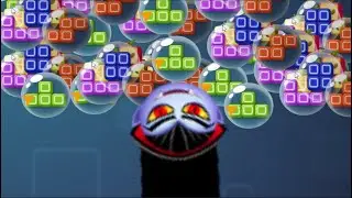 Worms.zone tricky block | epic worm zone gameplay #wormzonehighscore #wormszone