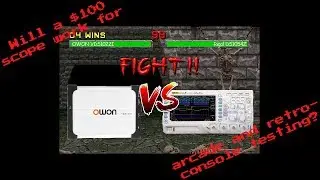 CHEAP Oscilloscope for arcade and retro-console use???