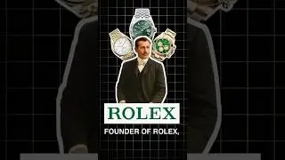 Founder of Rolex Story #hanswilsdorf #shorts #watch