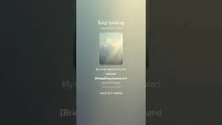 Keep Speaking