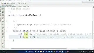 Java OddOrEven