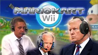 US Presidents Play Mario Kart Wii