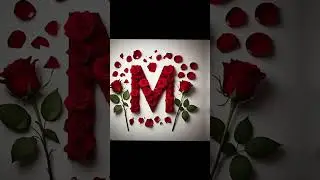 cute love letter m ✨ #viral #shorts