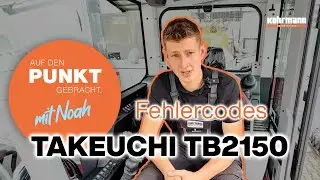 Takeuchi TB2150 - Fehlercodes