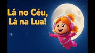 L&aacute; no C&eacute;u, L&aacute; na Lua! | Portuguese Songs for kids & | Cantaluz