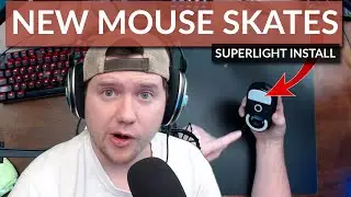 How to Install NEW Mice Feet (TIGER ICE to CorePads on Logitech G Pro X Superlight)