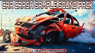 Car Crash Sample Sound Pack