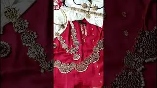 Pure silver original temple jewelry #bharatanatyamjewelry #templejewellery #arakkujeweery