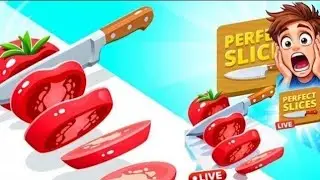 perfect slices live gameplay #short #shorts most relaxing 😎#live now #shortsfeed