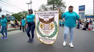 Banda de Cornetas y tambores del Ayer - Desfile (Pueblo Nuevo) 2019 Panam&aacute;