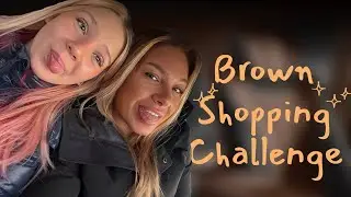 Brun shopping challenge & &auml;ter CAN CAKE