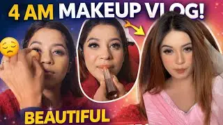 Subah 4 Baje Makeup?! Trust Me, End Result Is WOW 😳💄| Natasha Shah | Nuts 🤍