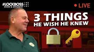 Три вещи, которые LockFather хотел бы знать до того, как стал слесарем | Шоу и розыгрыш призов #L...