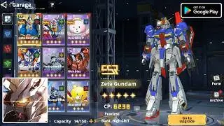 Mobile Suit: Galaxy Gameplay | Mecha Gundam RPG (Android)