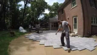How We Build & Install a New Back Patio from Techo-Bloc Blu 60mm