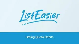 When Am I Debited For ListEasier Listings