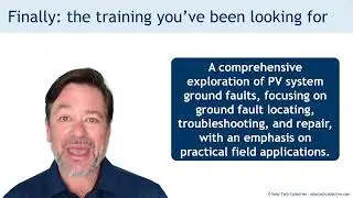 Solar PV Ground Fault Troubleshooting