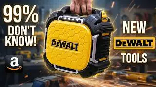 50 совершенно новых инструментов DeWalt, которых вы раньше никогда не видели!