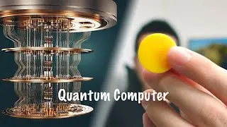What is a quantum computer? Superposition? Entanglement? Simply explain with a coin!